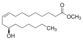 (R)-12-Hydroxy-cis-9-octadecenoic acid methyl ester, Methyl 12-hydroxyoleate, Ricinoleic acid methyl ester