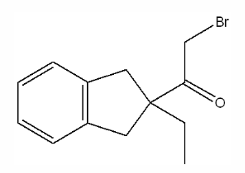 2-brome-1-(2-ethyl-2,3-dihydro-1H-inden-2-yl)ethan-1-one
