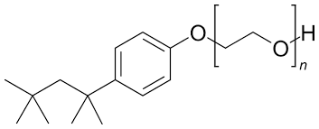 t-Octylphenoxypolyethoxyethanol, Polyethylene glycol tert-octylphenyl ether