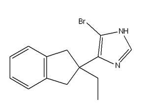 5-bromo-4-(2-ethyl-2,3-dihydro-1H-inden-2-yl)-1H-imidazole