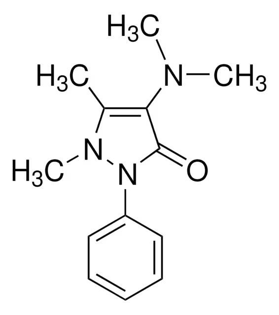4-Dimethylamino-2,3-dimethyl-1-phenyl-3-pyrazolin-5-one, Aminopyrine