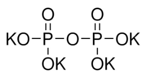 Potassium diphosphate tetrabasic, Tetrapotassium diphosphate