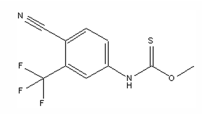 O-Methyl (4-Cyano-3-(trifluoromethyl)phenyl)carbamothioate