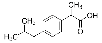 IB, IBU, αMethyl-4-(isobutyl)phenylacetic acid, (±)-2-(4-Isobutylphenyl)propanoic acid