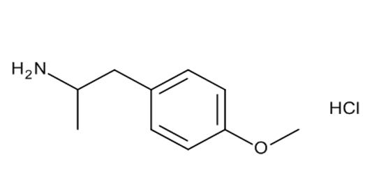 Formoterol Fumarate Dihydrate Imp. G (EP) as Hydrochloride, PMA HCl, p-Methoxyamphetamine Hydrochloride,(2RS)-1-(4-Methoxyphenyl)propan-2-amine Hydrochloride