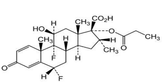 6?,9-Difluoro-11αhydroxy-16αmethyl-3-oxo-17-(propanoyloxy)androsta-1,4-diene-17αcarboxylic acid