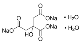 Citric acid trisodium salt dihydrate, Trisodium citrate dihydrate
