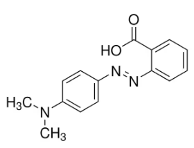2-(4-Dimethylaminophenylazo)benzoic acid, 4-Dimethylaminoazobenzene-2αcarboxylic acid, Acid Red 2