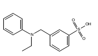 3-[(ethylanilino)methyl]benzenesulfonic acid