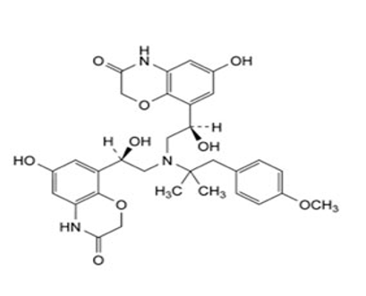 8,8α[[[1-(4-methoxyphenyl)-2-methylpropan-2-yl]azanediyl]bis[(1R)-1-hydroxyethane-2,1-diyl]]bis(6-hydroxy-2H-1,4-benzoxazin-3(4H)-one)