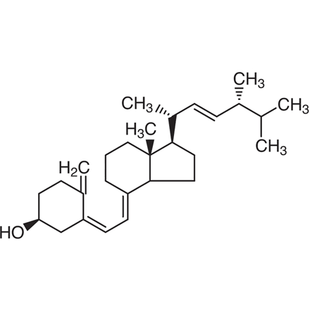 Ergocalciferol, Calciferol, Ercalciol, Ergosterol irradiated, Irradiated ergosterol, Vitamin D2