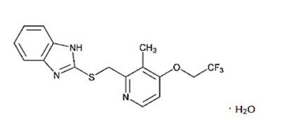 2-[[[3-Methyl-4-(2,2,2-trifluoroethoxy)-pyridin-2-yl]methyl]sulfanyl]-1H-benzimidazole, Lansoprazole sulfide