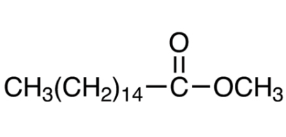 n-Hexadecanoic acid methyl ester, Methyl hexadecanoate, Palmitic acid methyl ester