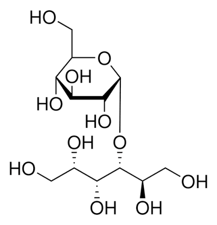 Isomalt, 6-O-αD-Glucopyranosyl-D-glucitol mixed with 1-O-αD-glucopyranosyl-D-mannitol