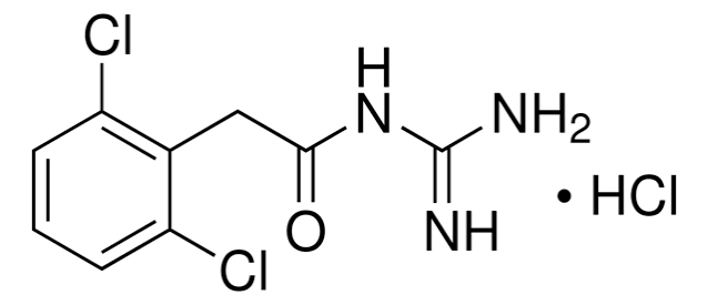 N (Aminoiminomethyl)-2,6-dichlorobenzeneacetamide
