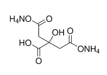Ammonium hydrogencitrate, Citric acid ammonium salt, Diammonium hydrogen citrate