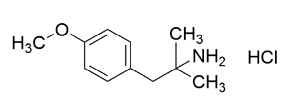 S 65, CID91891, LS-103385, Phenethylamine, alpha,alpha-dimethyl-p-methoxy-, hydrochloride,