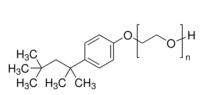 4-(1,1,3,3-Tetramethylbutyl)phenyl-polyethylene glycol solution, Polyethylene glycol tert-octylphenyl ether, Polyoxyethylene (40) isooctylphenyl ether