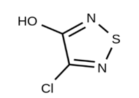 4-Chloro-3-hydroxy-1,2,5-thiadiazole, 4-Chloro-1,2,5-thiadiazol-3(2H)-one