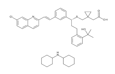 Montelukast Dicyclohexylamine, Montelukast dicyclohexylamine salt