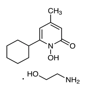6-Cyclohexyl-1-hydroxy-4-methyl-2(1H)-pyridone Ethanolamine Salt