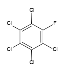 1,2,3,4,5-pentachloro-6-fluorobenzene