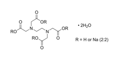 EDTA disodium salt; EDTA-Na2; Edathamil; Edetate disodium salt dihydrate; Sequestrene Na2