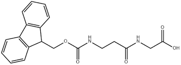 (3-((((9H-fluoren-9-yl)methoxy)carbonyl)amino)propanoyl)glycine