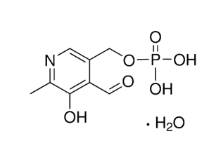 P5P, 3-Hydroxy-2-methyl-5-([phosphonooxy]methyl)-4-pyridinecarboxaldehyde, Codecarboxylase, PLP, Pyridoxal 5-phosphate