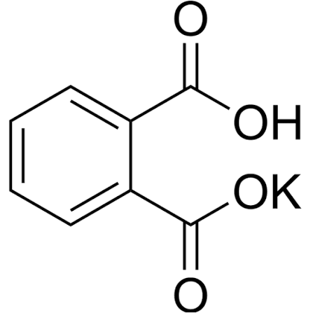 KHP, Phthalic acid monopotassium salt, Potassium biphthalate, Potassium hydrogen phthalate