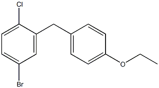 4-bromo-1-chloro-2-(4-ethoxybenzyl)benzene