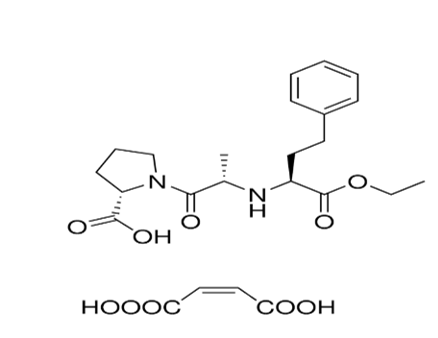 Enalapril maleate salt, (S)-N-[1-(Ethoxycarbonyl)-3-phenylpropyl]-Ala-Pro maleate salt