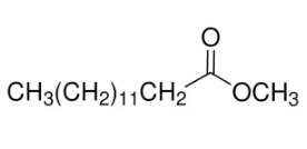 Methyl tetradecanoate, Myristic acid methyl ester