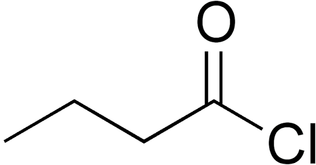 Butanoic acid chloride, Butyric acid chloride, Butyric chloride, Butyroyl chloride, n-Butanoyl chloride, n-Butyroyl chloride, n-Butyryl chloride